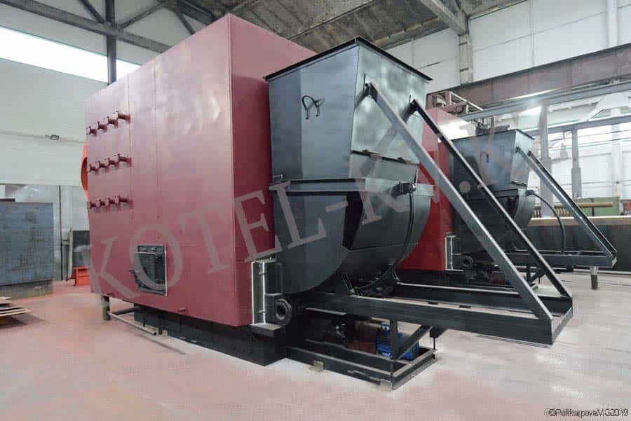Водогрейный котел с механической топкой ТШПМ Водогрейный котел с топкой ТШПМ