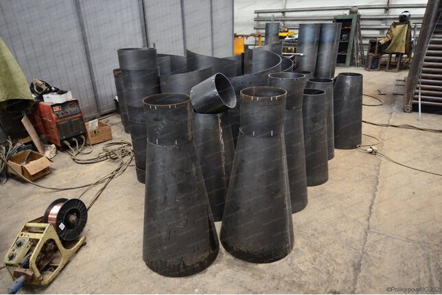 Изготовление промышленных циклонов ЦН 11 900 1УП
