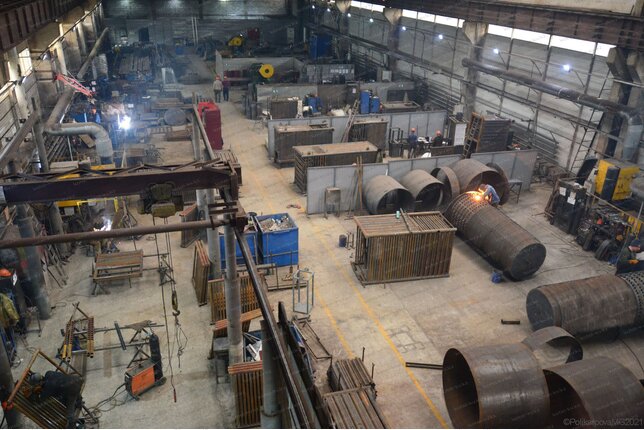 Паровой котел на дизеле 1000 кг 115 С производство