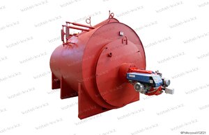 Генератор пара 1000 кг 115 С на газе